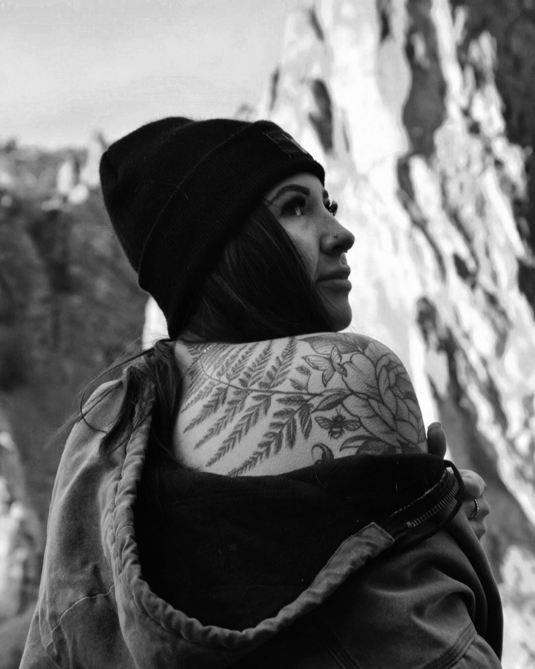 Maddy, tattoo artist behind Baddy Body Art